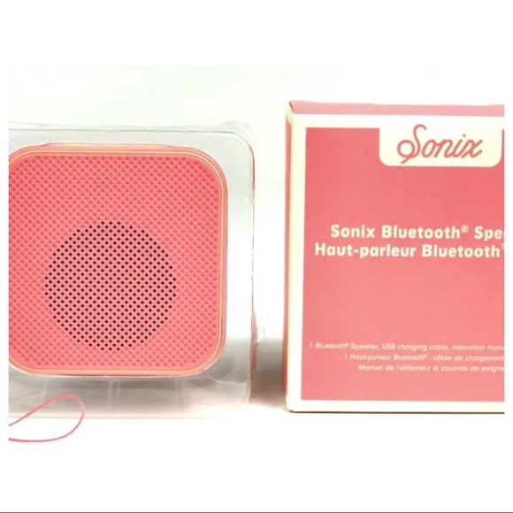 🎉HP NIB SONIX Bluetooth Speaker 🎶🎼🎵Bluetooth Charger & Wristlet - Picture 2 of 16